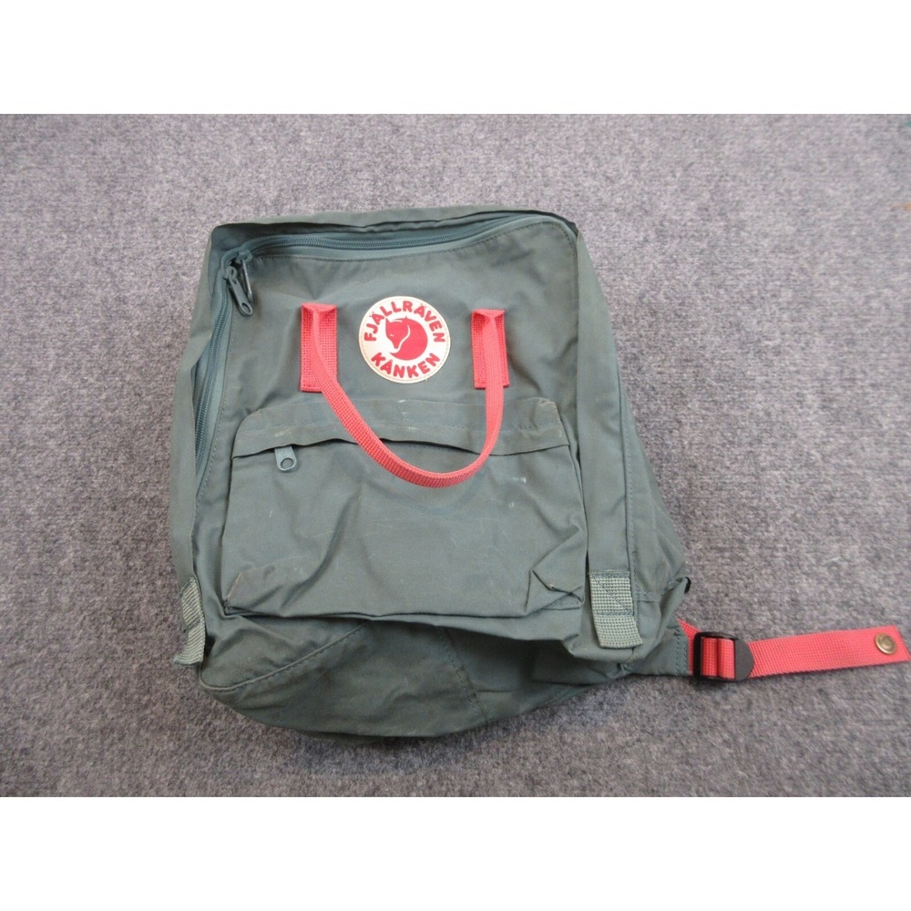 Fjallraven Kanken Sling Mini Backpack Frost Green Coral Pink Casual Pocket